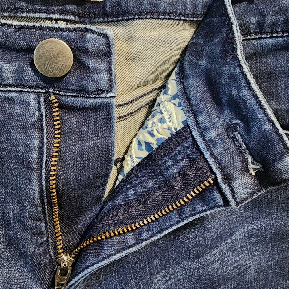 J. Jill Dark Blue Flare Jeans - Picture 6 of 8